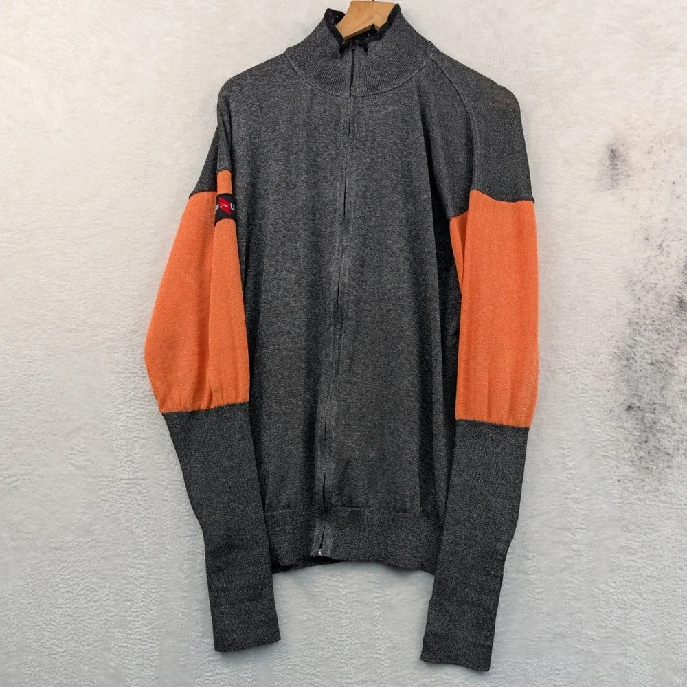 Tufflite Jacket Men's 2XL Gray Orange Technical Cut Resistant Mesh Made in USA